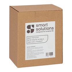 Диспенсер для мыла Noble, 280 мл, графит