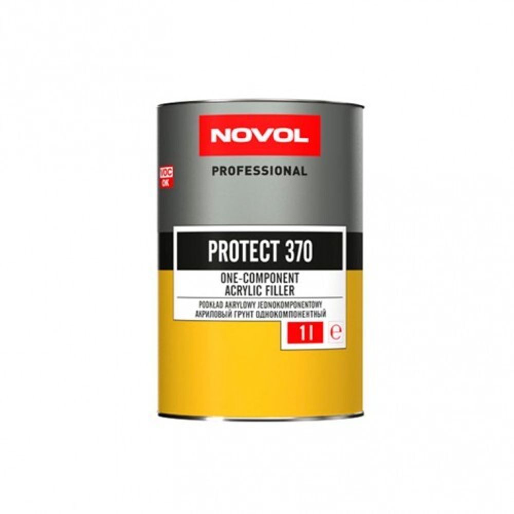 NOVOL Грунт 1-K акриловый наполнитель NOVOL PROTECT 370 1л