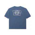 Футболка Ymkashix logo face темно-синяя