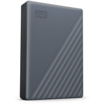 Внешний жесткий диск 4TB Western Digital WDBRMD0040BGY-WESN, My Passport 2.5", USB 3.2 Gen1, USB-C Silicon Grey