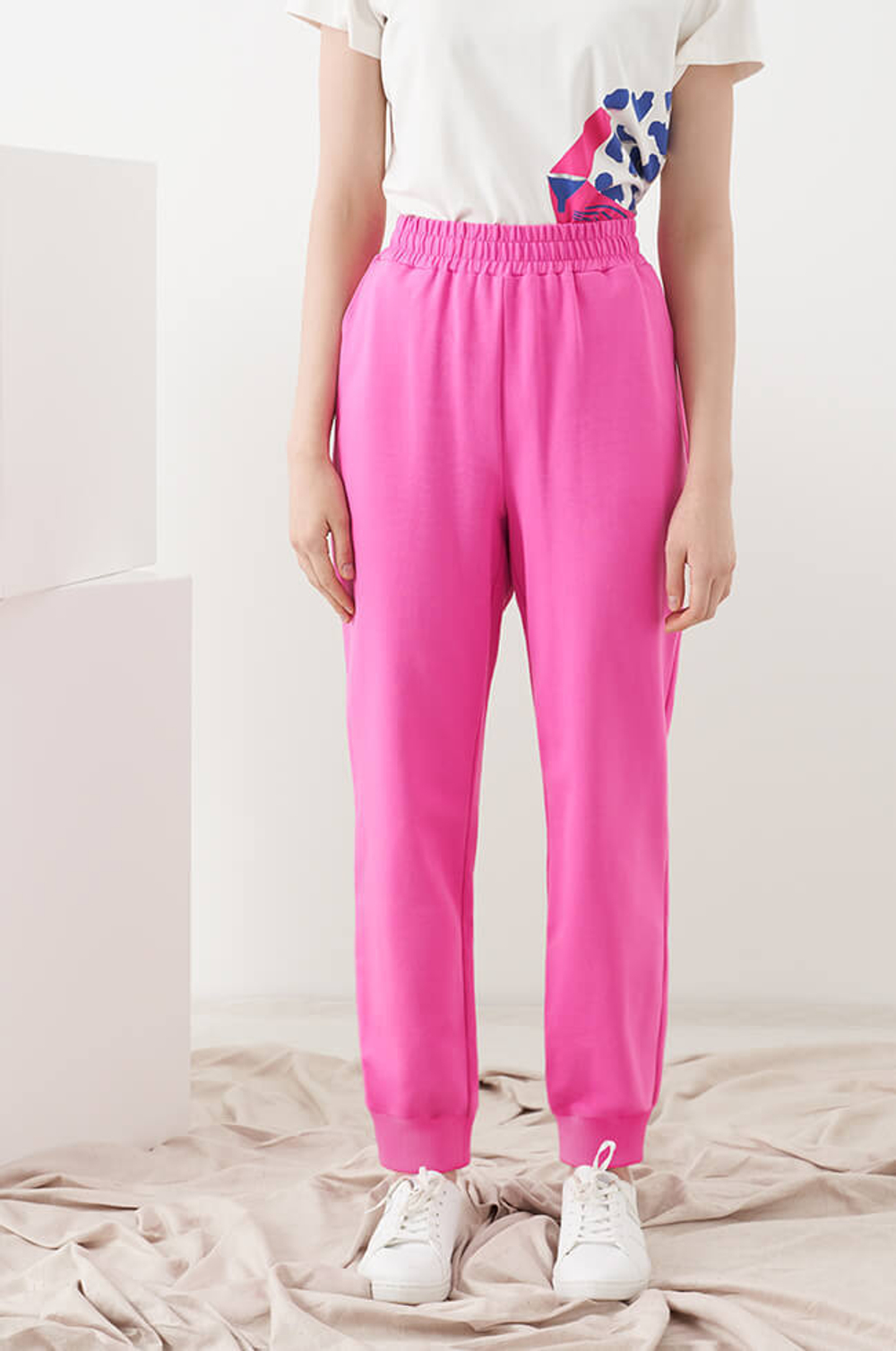 3983 Брюки женские (фуксия)