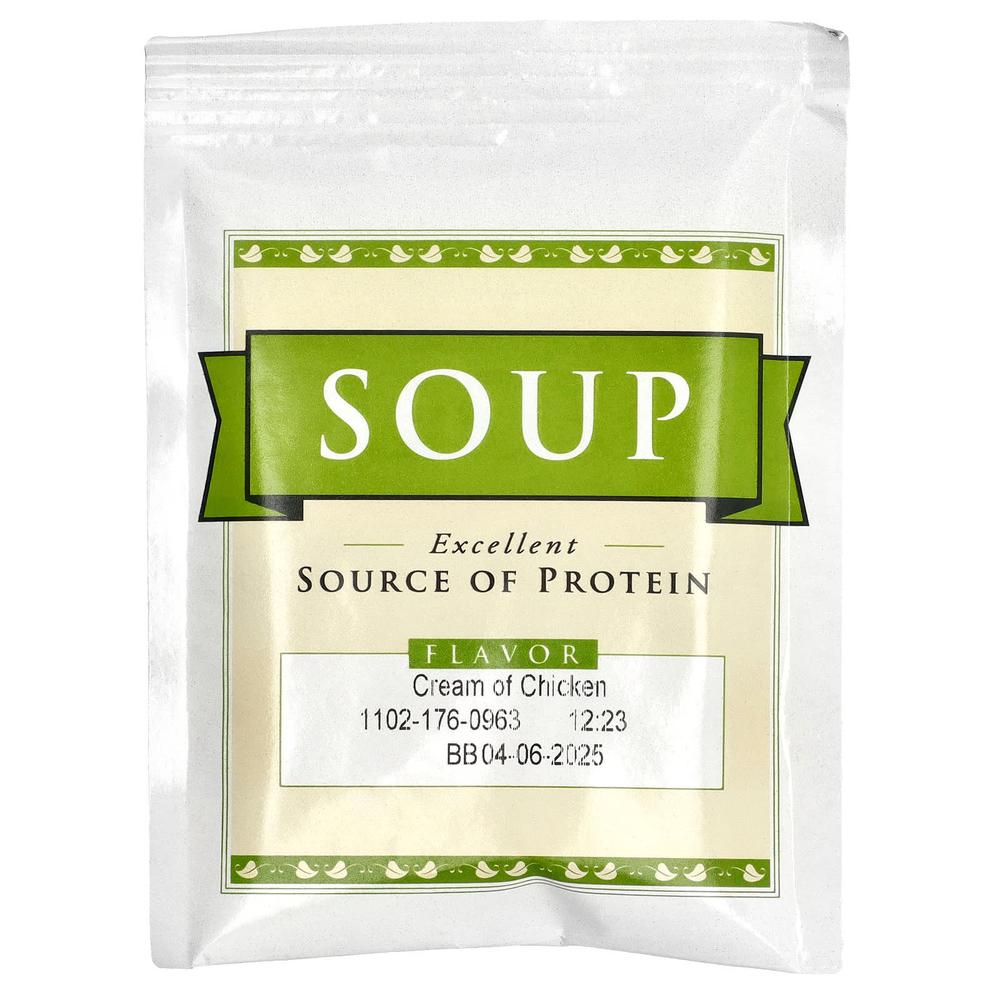 BariWise, протеиновый суп, куриный крем, 7 пакетиков по 26 г (0,92 унции)