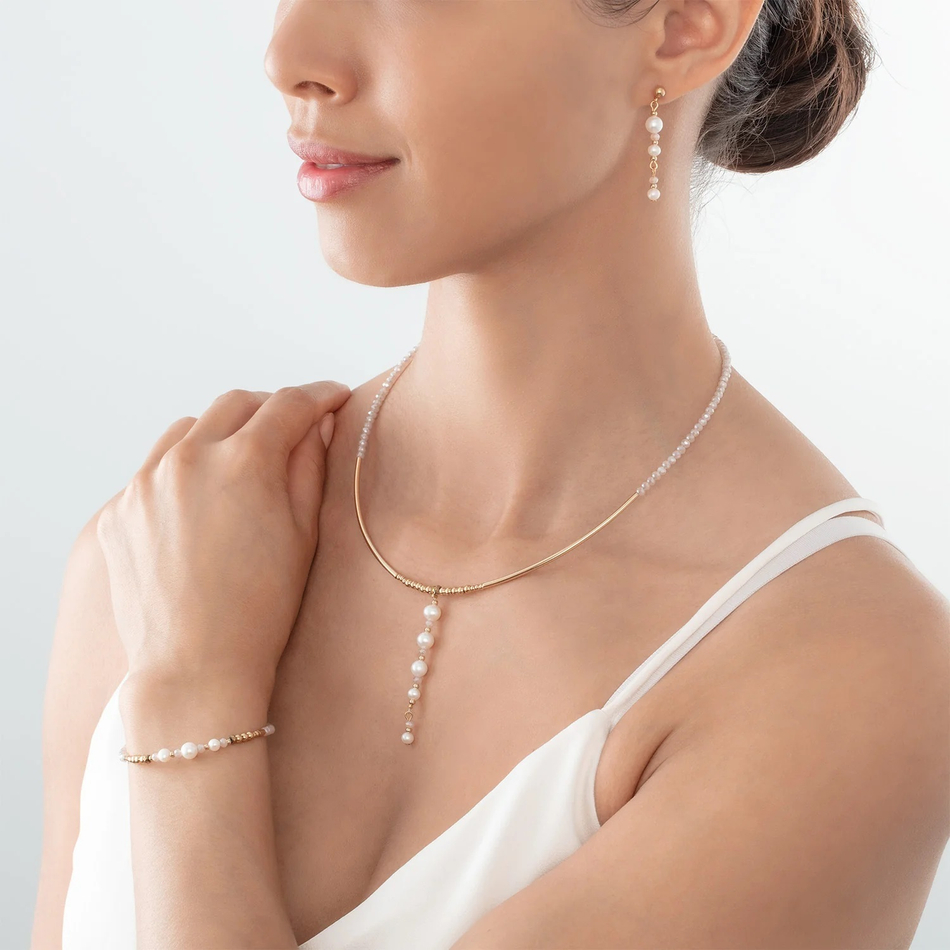 Серьги-пусеты Coeur de Lion White-Gold 1116/21-1416