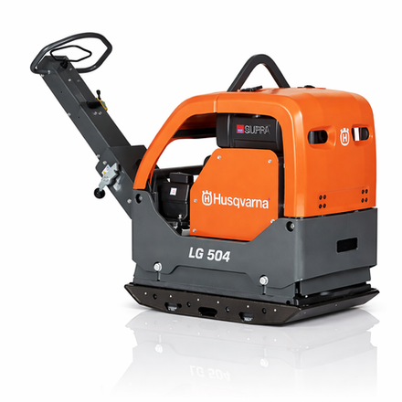 Реверсивная виброплита Husqvarna LG 504 DEW арт. 9678555-07 - [499 кг / 65 кН / Hatz 1D81Z]