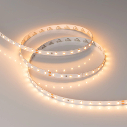 Светодиодная лента RT-A80-8mm 24V Warm2400 (6 W/m, IP20, 2835, 5m) (Arlight, высок.эфф.150 лм/Вт) 028526(2)