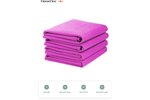 Комплект полотенец вафельных Home One 45х70 (4шт), фуксия