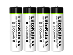 Аккумуляторные батарейки LiitoKala АА Ni-MH 2500mAh, 1.2v