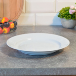 Тарелка 240мм мелкая Без деколи, гладкий край