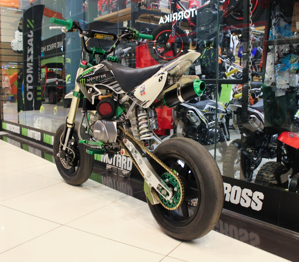 Питбайк JMC 160 Motard рама фрезерованный алюминий (2010)