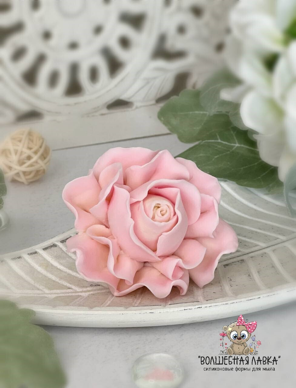 Силиконовая форма Роза Картье