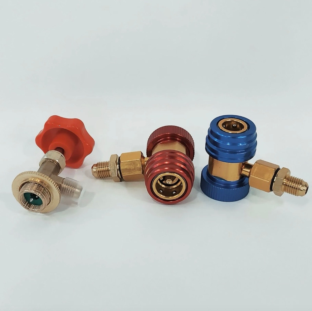 Манометрическая станция для измерения давления фреонов R22, R134A, R404A, R407C, Коллектор Pro (1 шт. / комплект)