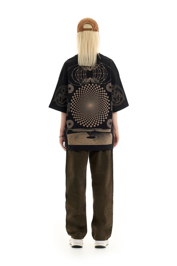 Кепка Deconstruction Universe коричневая - фото 3