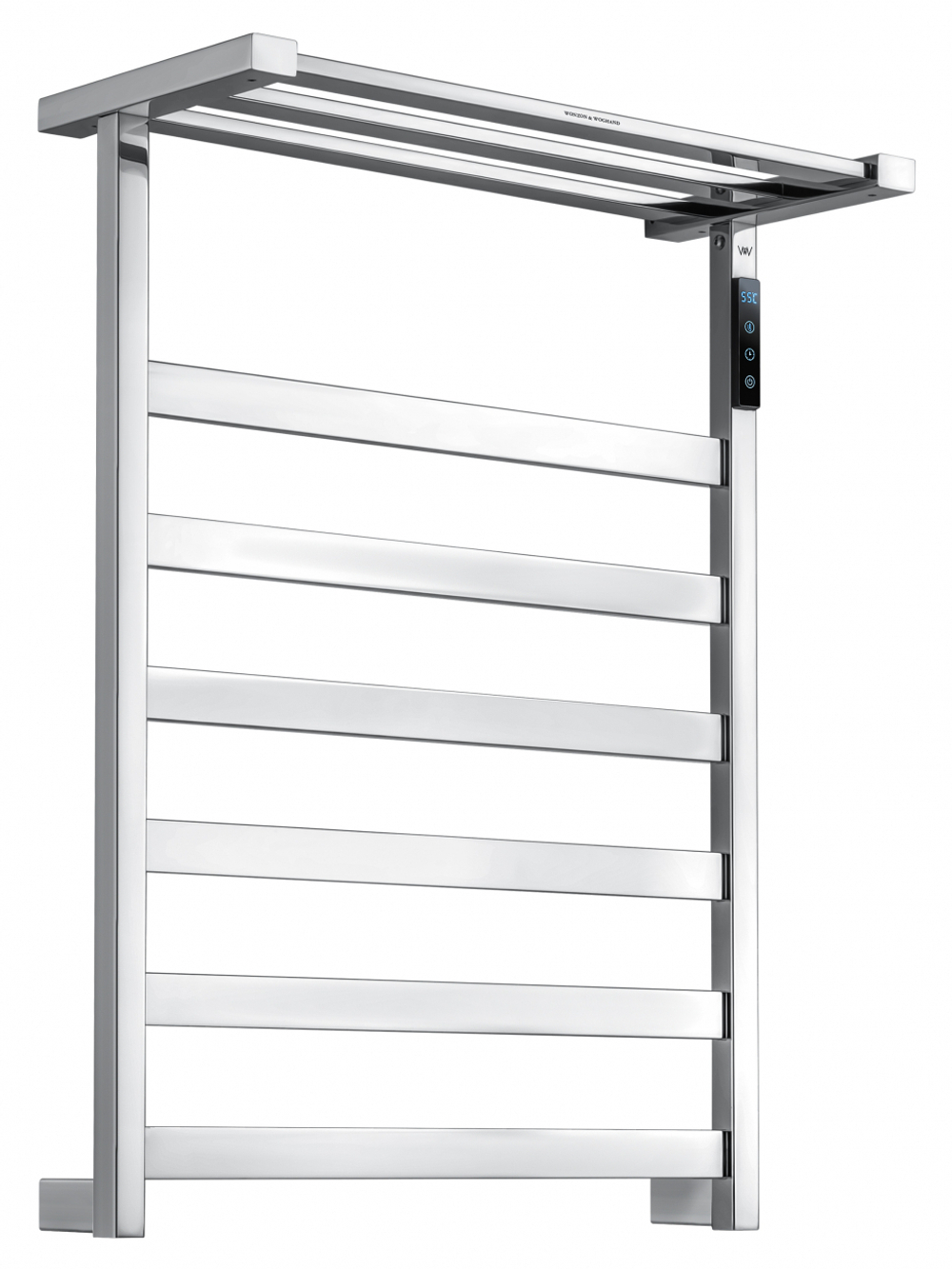 Полотенцесушитель электрический WONZON & WOGHAND FRANKFURT, Хром (WW-A1026-CR)