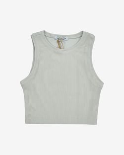 Топ Ribbed Grey Glacier