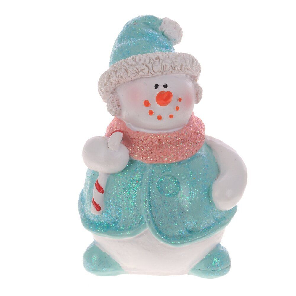 GAEM Фигурка декоративная "Снеговик", L5,5 W5,5 H8,5 см, 4в.