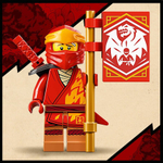Конструктор LEGO Ninjago 71762 Огненный дракон ЭВО Кая