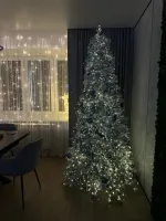 Заснеженная ель «Кадриль» (Литая хвоя) 250 см / 2,5 м