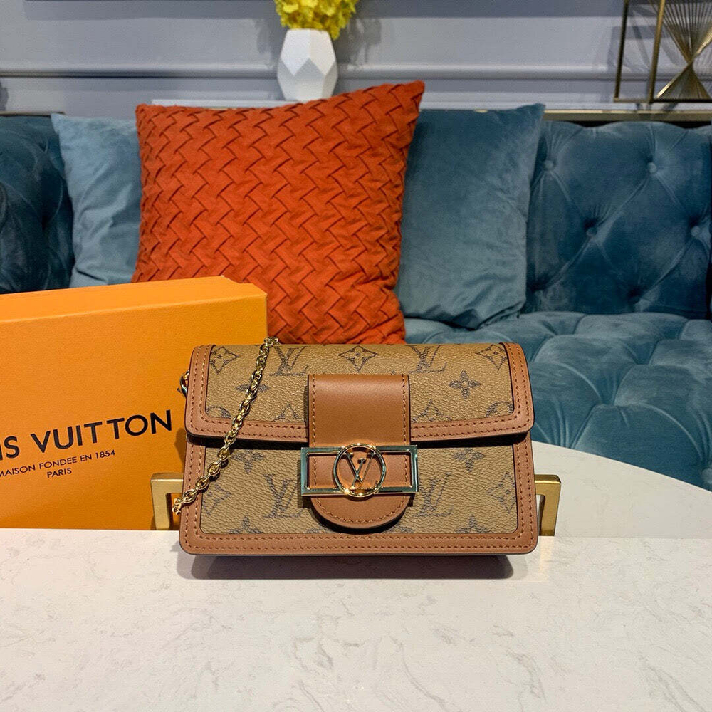 Louis Vuitton Dauphine Chain Wallet