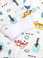 Кофточка д/новорожд. р.74-80 дл.рукав T10KR-0/1 белый, машинка (Такро)