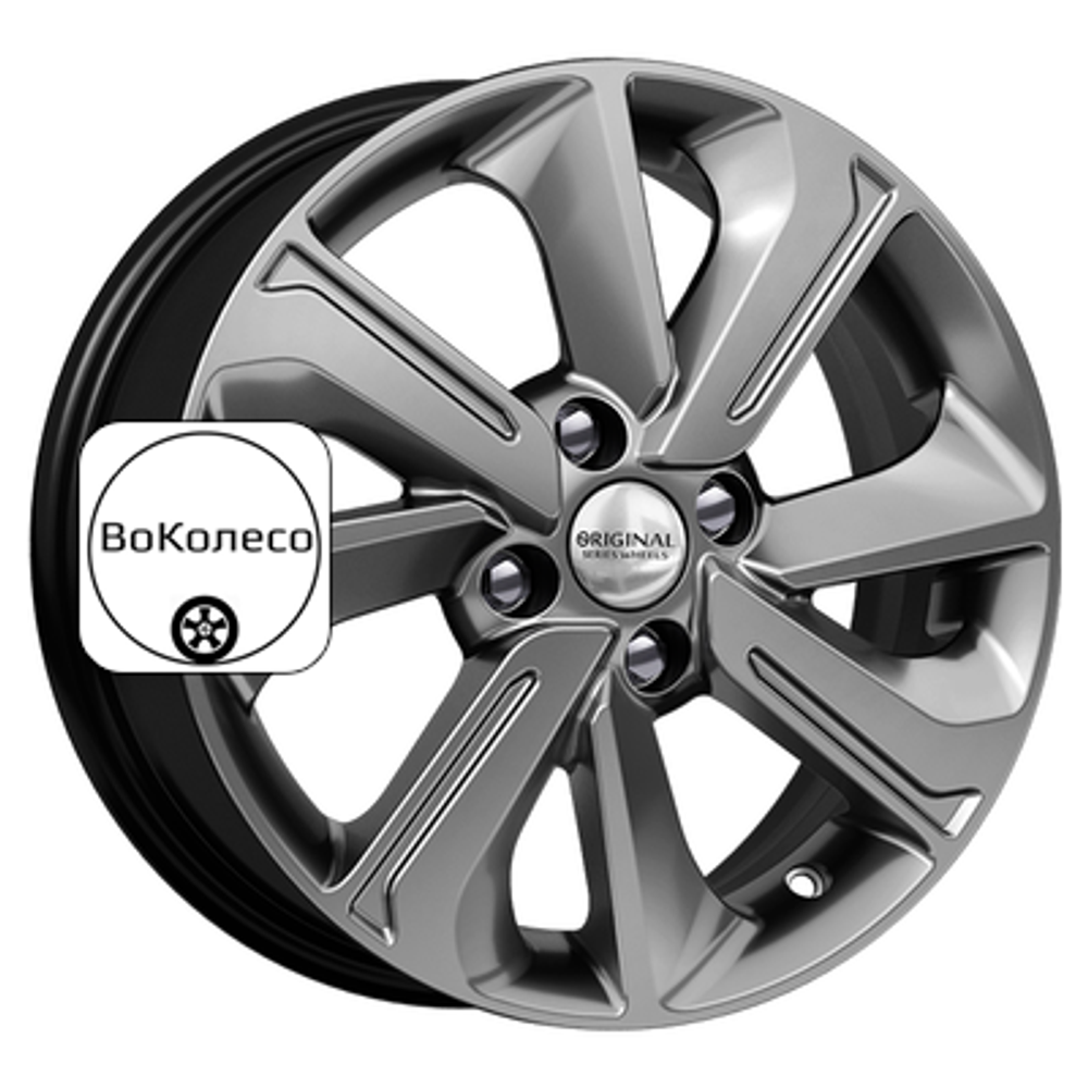 6x15/4x100 ET46 D54,1 KL-319 (Rio II) Графит SKAD Original