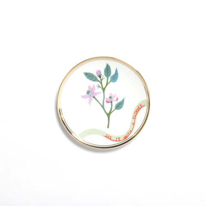 Тарелка для хлеба Bitossi Home Botanica Clematide (15 см)