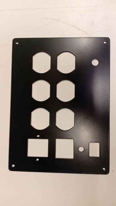 Панель задняя для корпуса понижающего трансформатора