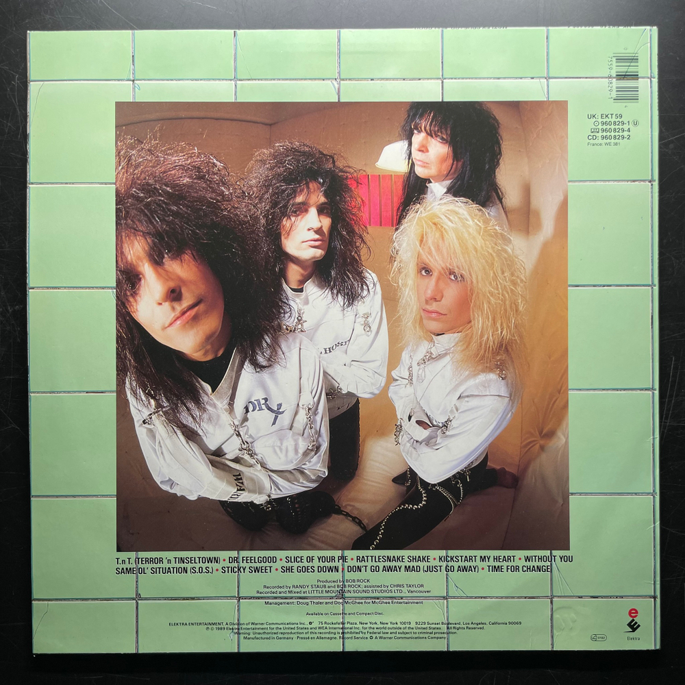 Mötley Crüe ‎– Dr. Feelgood (Германия 1989г.)
