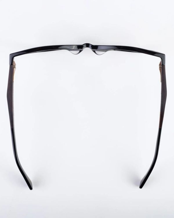 Очки солнцезащитные Spunky Mercury 6 Black wood. dark grey lens - фото 5