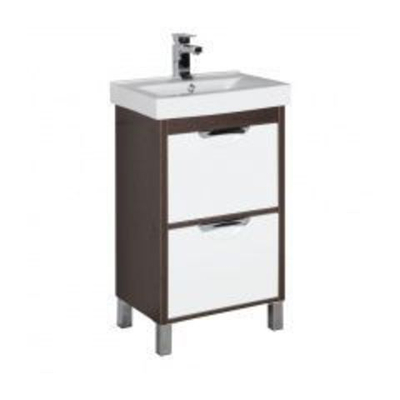 Тумба с раковиной Aquanet Гретта 50 венге
