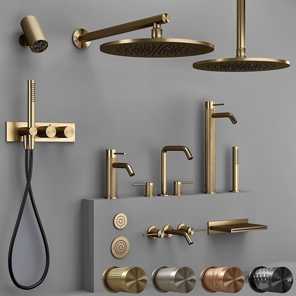 Излив Gessi Cascata, 236х57 мм, каскадный, для смесителя удаленного управления, цвет Steel Brushed
