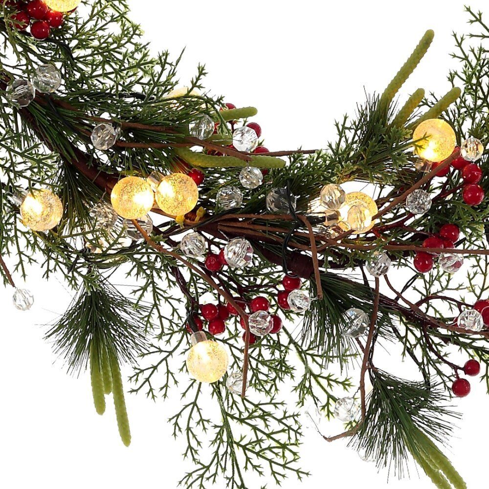 GAEM Изделие декоративное с подсветкой "Гирлянда" (3хАА, н/п), L119 W5 H28 см