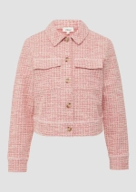 Укороченная куртка-букле Sweat с накладными карманами s.Oliver