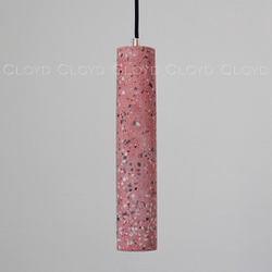 Подвесной светильник Cloyd MINIMA P1 / хром - розов. бетон (арт.11071)