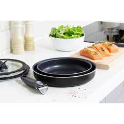 Набор посуды Tefal Ingenio Black 3 3 предмета 22/26см 04131810