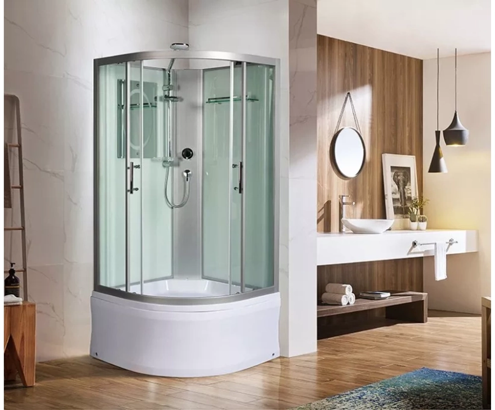 Душевая кабина WeltWasser (ВельтВассер) Halle 1001, с высоким поддоном, 100x100x217