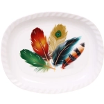 Поднос пластиковый «Волшебное перо» 32*26,5*3см