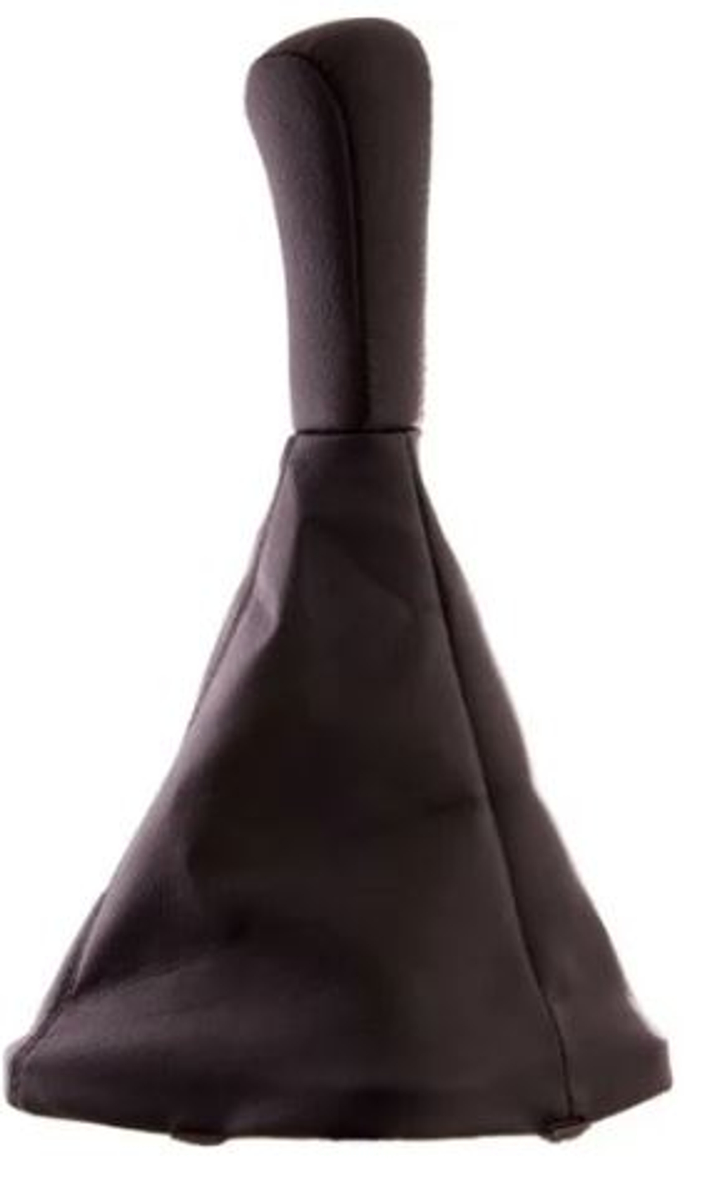 Ручка КПП с кожаным чехлом 2110 с рамкой  черная+серая 10985