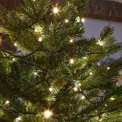 ULD-S0500-050-DGA WARM WHITE IP20 Гирлянда светодиодная. 5м. 50 светодиодов. Теплый белый свет. Провод зеленый. ТМ Uniel