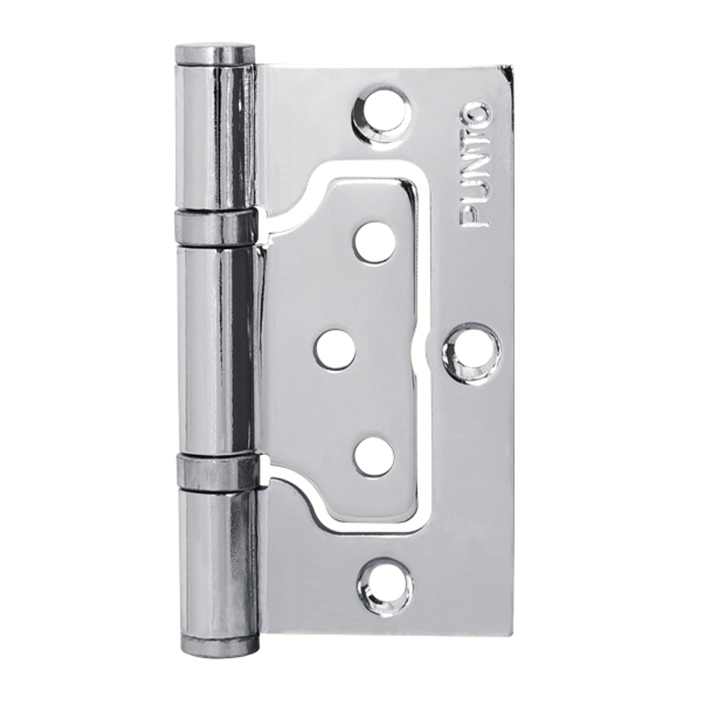 Петля универсальная без врезки Хром 200-2В 75*2,5 CP