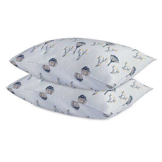 Набор наволочек "Полевые цветы" из премиального сатина из коллекции russian north, 50х70 см