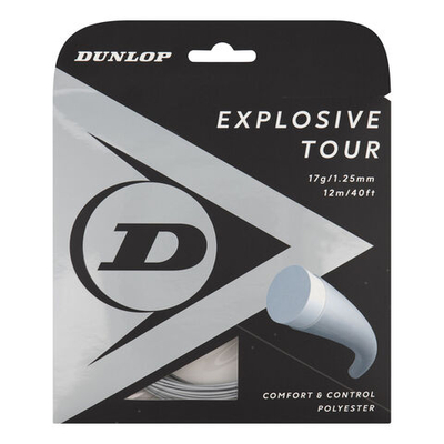 Струны теннисные Dunlop Explosive Tour String Set 12m - Black