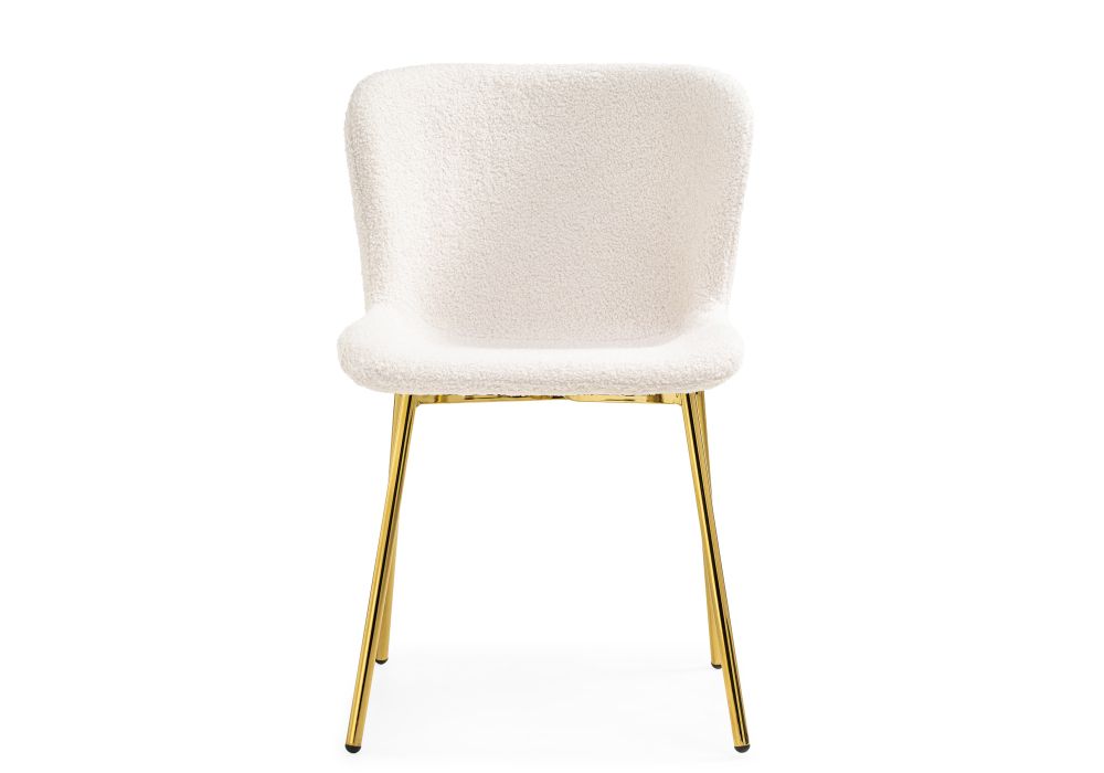 Стул на металлокаркасе Basket beige / gold