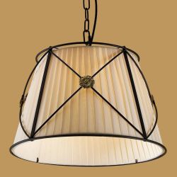 Citilux Дрезден CL409111 Подвесной светильник с бежевым абажуром