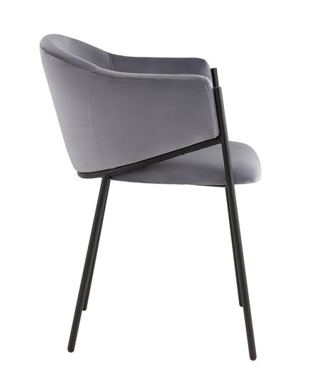 Стул Sid велюр серый