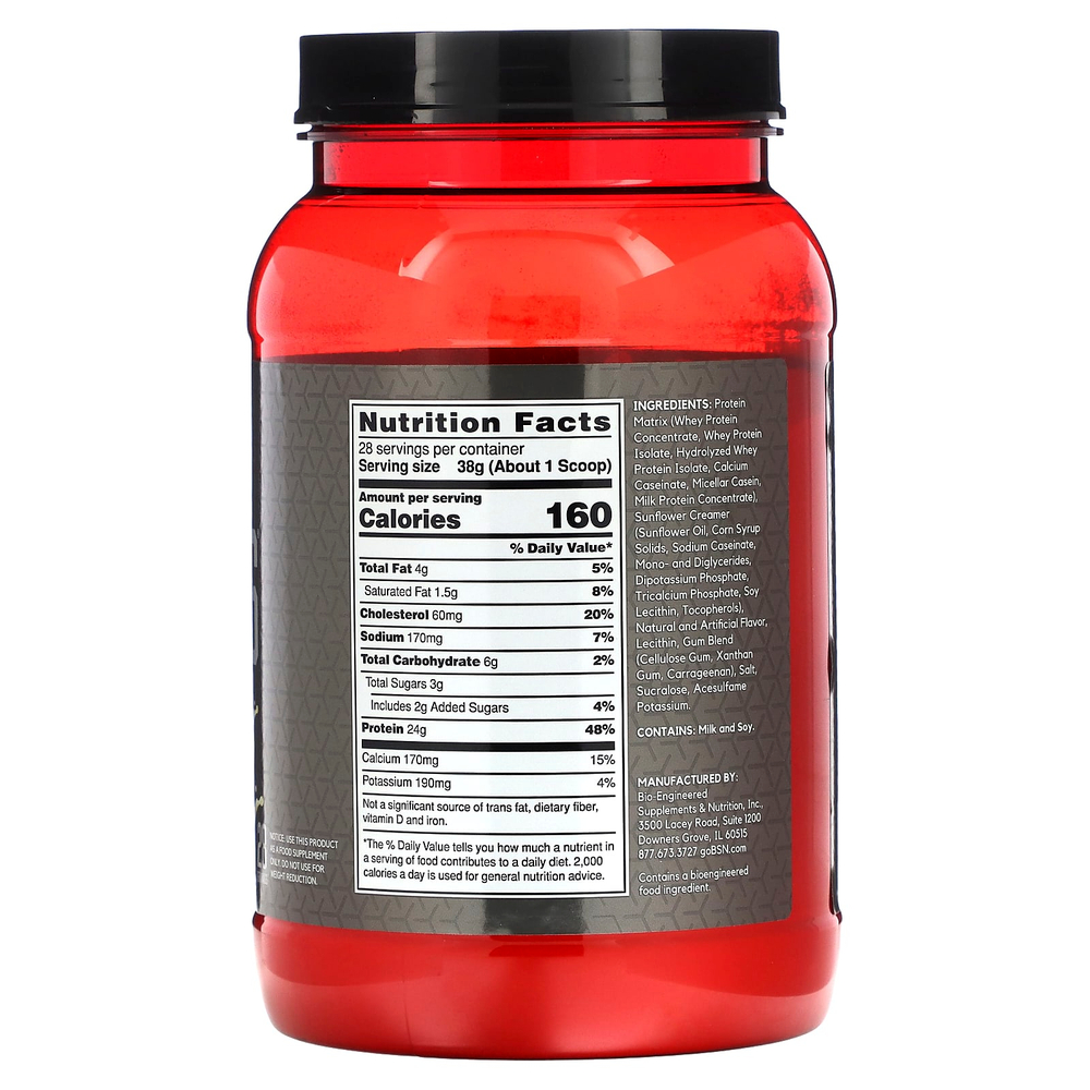 BSN, Syntha-6 Edge, протеиновая смесь для приготовления напитка, ванильный молочный коктейль, 1,06 кг (2,34 фунта)