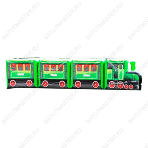 Надувная командная игра "Паровозик"