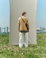 Толстовка Called a Garment Utilitarian карри