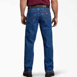 Джинсы Dickies REGULAR FIT JEANS Stonewashed Indigo Blue