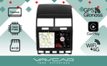Магнитола для Volkswagen Touareg 2002-2010 - Vaycar VA81-042T-2K на Android 13, 8-ядер, 2K QLED, ТОП процессор, CarPlay, 4G SIM-слот
