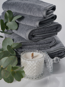 Набор полотенец 3шт Claire Batiste Atelier Ile стальной серый